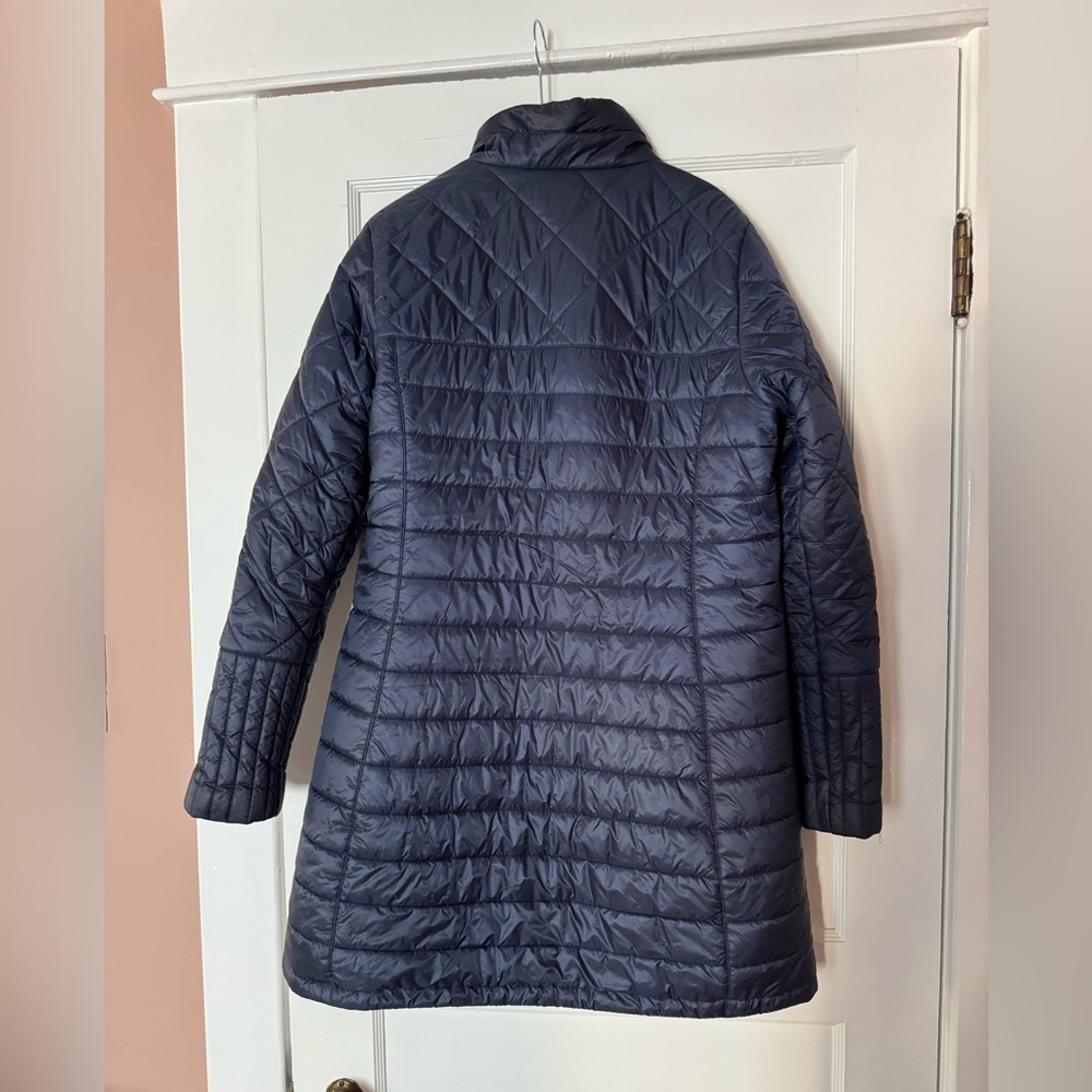 Patagonia 'Radalie' Water Repellent Parka - Navy Blue - Size L - Picture 6 of 6